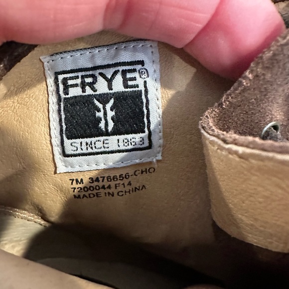 Frye Parker Moc healed bootie - Picture 8 of 9